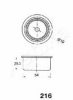 ASHIKA 45-02-216 Tensioner, timing belt
